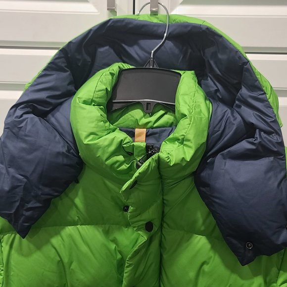 KANUK Neon Green Misto Puffer Winter Jacket - Picture 2 of 15